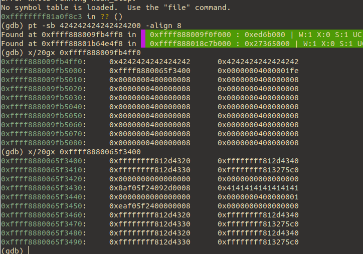 the former is overflowed poll_list, the latter is user_key_payload as seq_operations